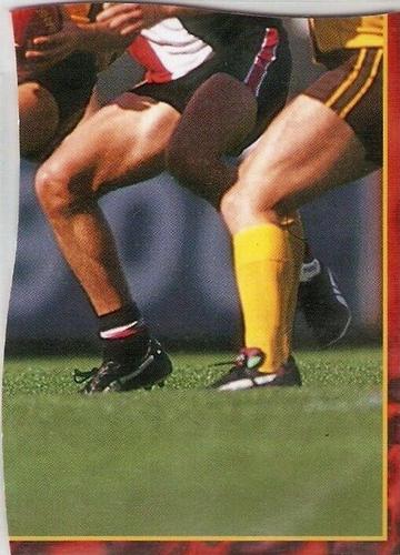 1995 Bewick Enterprises AFLPA Football Quarters #45 Shane Crawford Back